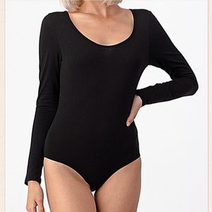 Black long Sleeve Bodysuit